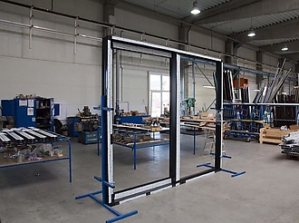 Výrobní hala na hliníková okna – Žďár nad Sázavou